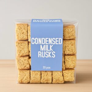 Condensed Milk Rusks 20pcs