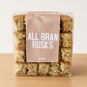 All Bran Rusks 20pcs